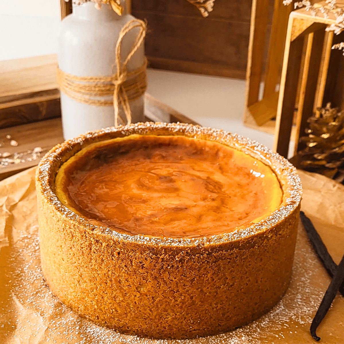 Flan à la vanille Bourbon de Madagascar