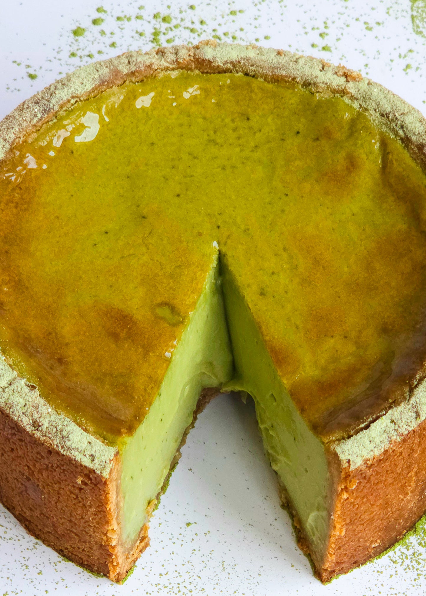 Flan Coco Matcha