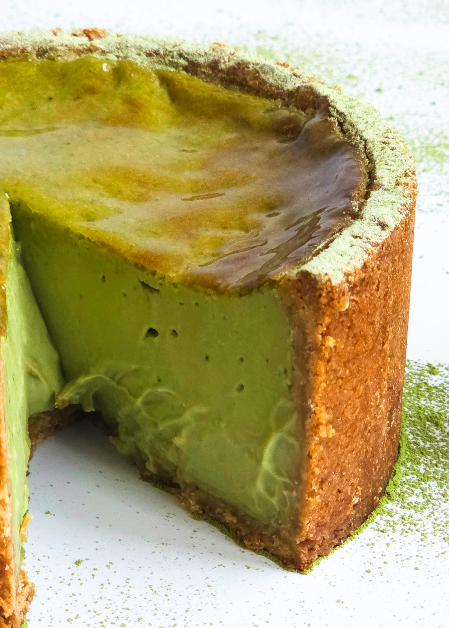 Flan Coco Matcha